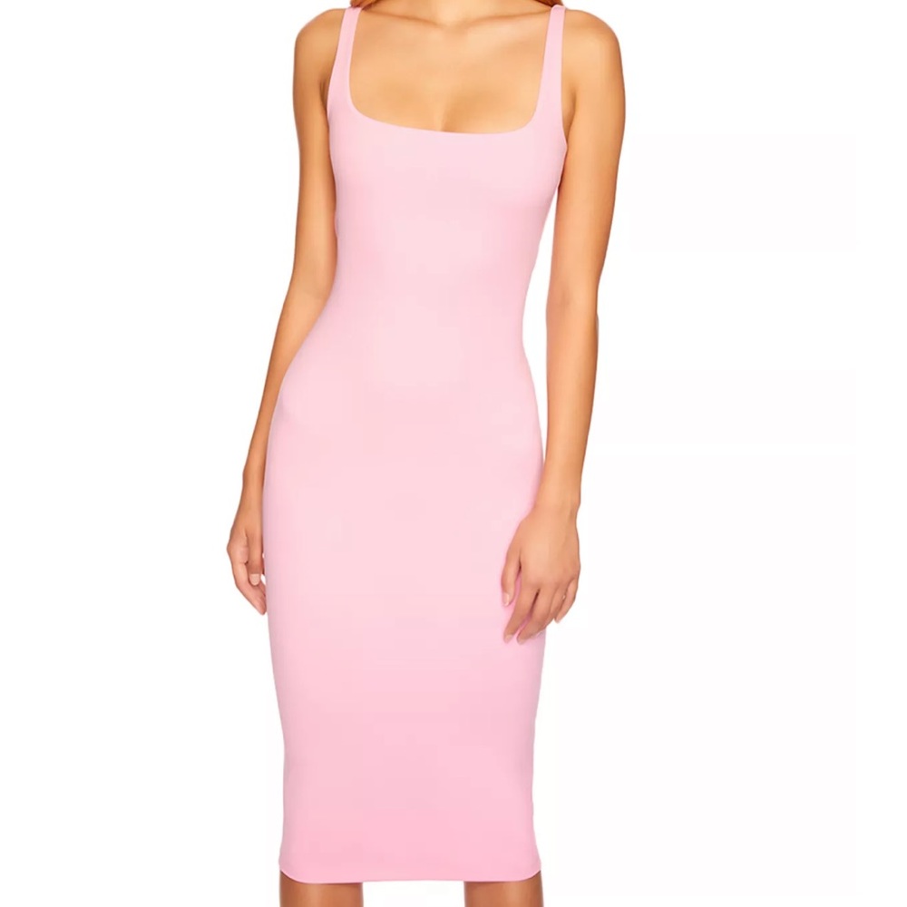 Susana Monaco Pink Midi Dress